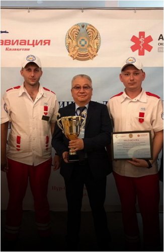 Павлодарские медработники заняли третье место в республиканских соревнованиях бригад скорой медицинской помощи