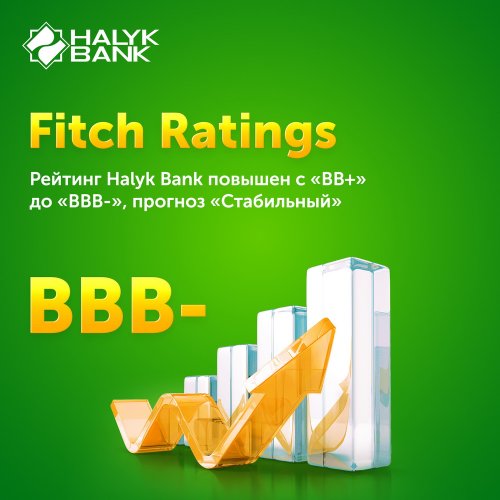    Fitch Ratings   Halyk Bank  BB+  BBB-,  