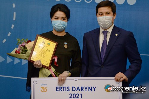 В Павлодарской области вручили молодежные премии «Ертіс дарыны»