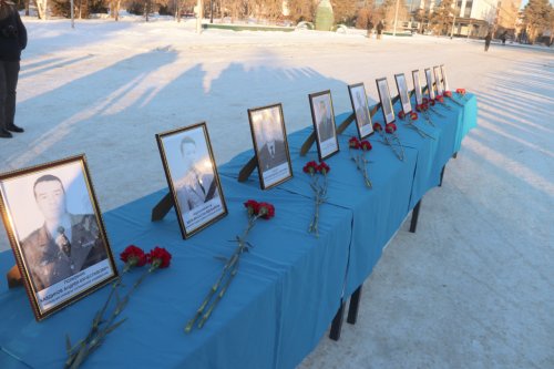Погибших во время митингов почтили в Павлодаре