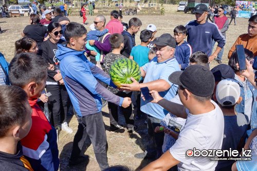 «Арбузный рай»: как павлодарцы отметили фестиваль арбузов