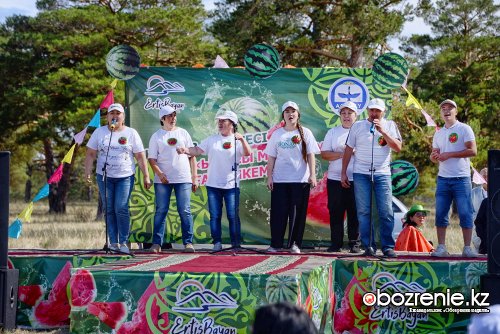 «Арбузный рай»: как павлодарцы отметили фестиваль арбузов