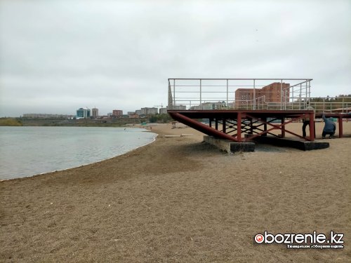  Пирс на центральном пляже Павлодара предстоит увеличить на шесть метров