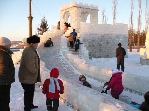  Ледяной городок в этом году построят в Павлодаре