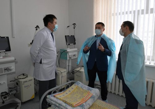 Аким Павлодарской области посетил Теренколь с рабочим визитом