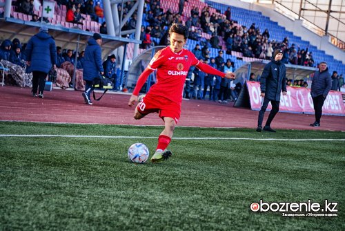 ФК «Аксу» сразился с «Мактааралом» в Павлодаре