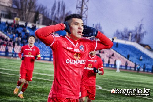 ФК «Аксу» сразился с «Мактааралом» в Павлодаре