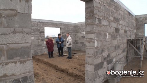 Труба может стать поводом для сноса нового дома в селе Павлодарское